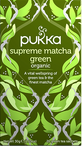 Pukka Supreme matcha green tea bio 20 builtjes